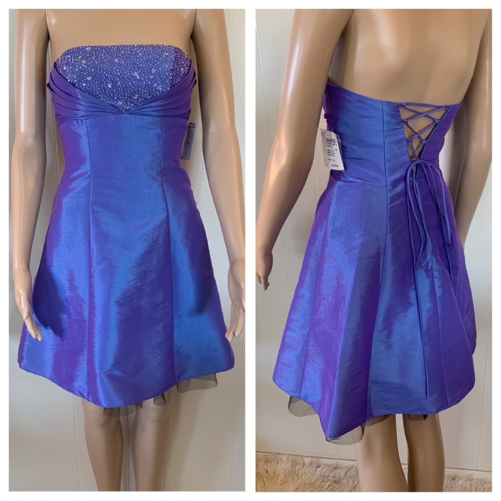 NWT 🦄 Zum Zum Niki Livas Formal Short Prom Dress